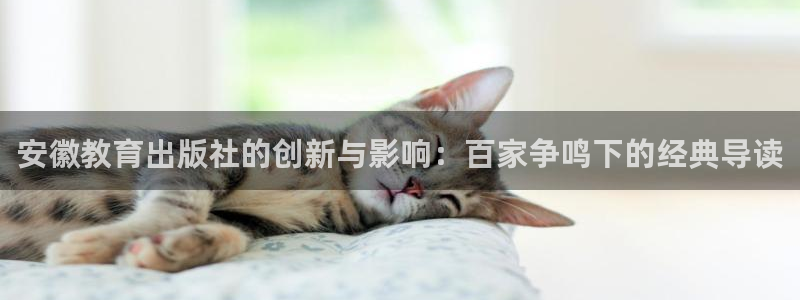 新航娱乐观：安徽教育出版社的创新与影响：百家争鸣下的经典导读