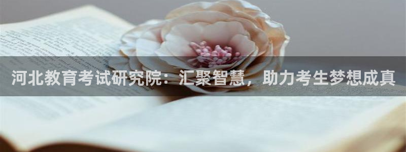 新航娱乐app官方下载：河北教育考试研究院：汇聚智慧，助力考