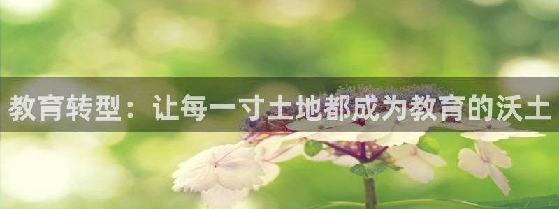 开启娱乐新航线下载：教育转型：让每一寸土地都成为教育的沃土