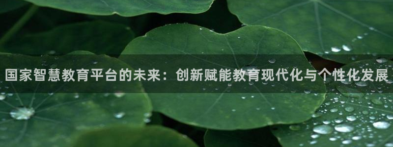 新航娱乐被投诉的原因：国家智慧教育平台的未来：创新赋能教育现
